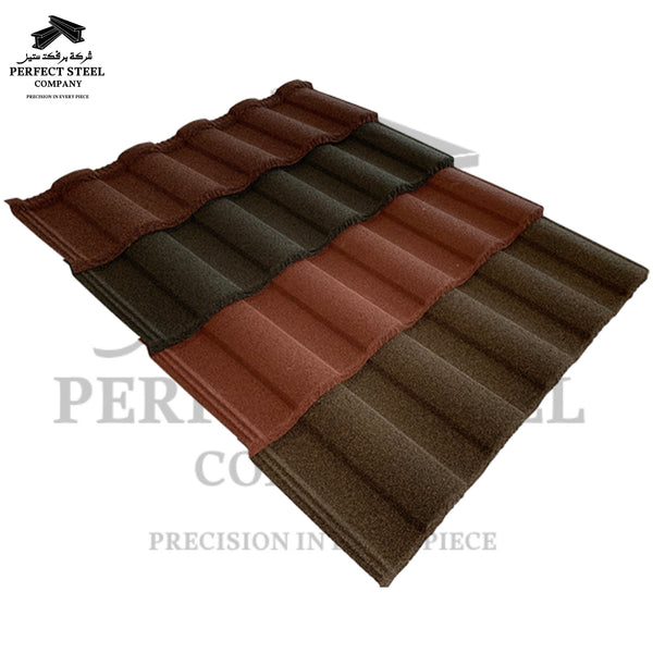 StoneChip Roof Tiles/قرميد معدني للأسقف