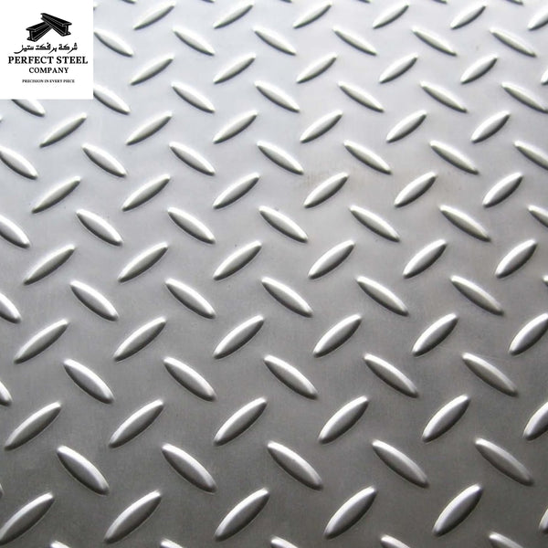Chequered Aluminuim Sheets/ألواح ألومنيوم مبزر