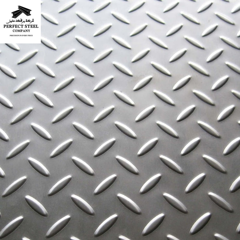 Chequered Aluminuim Sheets/ألواح ألومنيوم مبزر