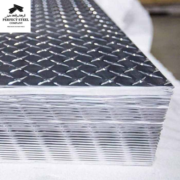 Chequered Aluminuim Sheets/ألواح ألومنيوم مبزر