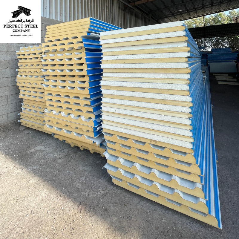 Sandwich Roof and Wall Panel / ألواح عازلة من نوع ساندويتش