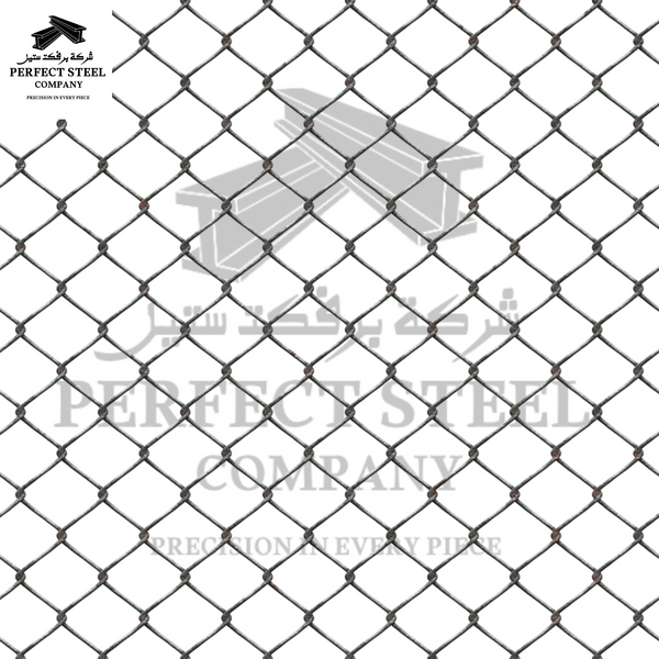Steel Chain-Link Fencing/شبك تسوير حديد